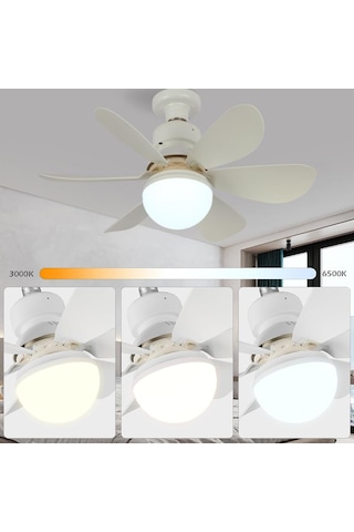 Ambition Tavan Vantilatörü Aydınlatmalı, Sessiz Tavan Fanı Işık