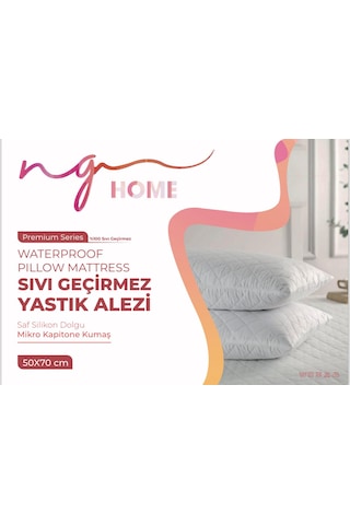 Ng Home Sıvı Geçirmez Kapitoneli Yastık Alezi