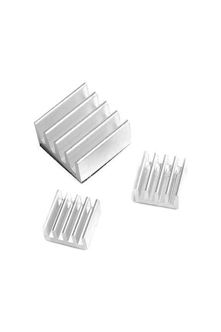Elektronikport-Alüminyum Soğutucu Set (Heat Sink) A4988 Drv8825 Raspberry 3 Adet