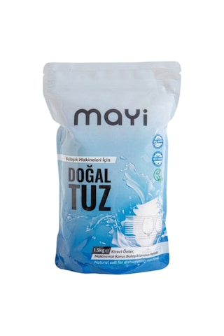 Mayi Tuz Doğal Bulaşık Makinesi Tuzu 3 x 1.5 KG