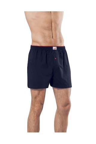 6 Lı Paket Hmd Erkek Havlu Bel Boxer Yüzde Yüz Pamuk 305-306