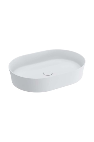 Bocchi Vessel Lavabo Oval Çanak 55 x 38 CM Mat Beyaz 1521-002-0125