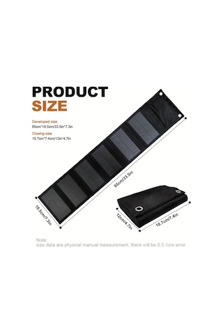 Motion003 Yeşil Ordu 6 Katlı Güneş Şarj Cihazı Pil Paneli Taşınabilir Güç Kaynağı Hızlı Usb Şarj Fotovoltaik Kampçılık Rv Telefon Tablet Fanlar İçin