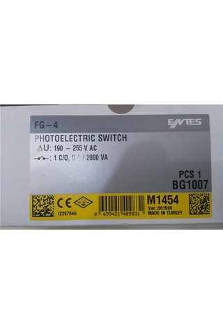 Entes Fg-4 Fotosel Röle göz Dahil