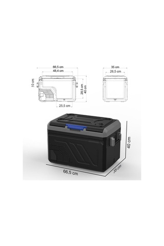 Coolist Clk25 12/24volt/220volt 25 Litre Kompresörlü Oto Buzdolabı/dondurucu