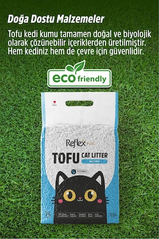 Reflex Plus Kokusuz Tofu Kedi Kumu 7l