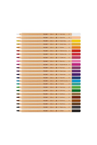 Mılan 80058 Colours Metal Kuru Boya Kalemi 24lü