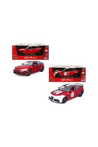 1:18 Alfa Romeo Giulia Gtam Model Araba Kırmızı