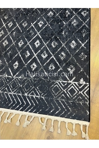 Salerno Çamaşır Makinesinde Yıkanabilir Kilim Halı Hs1010 Çok Renkli