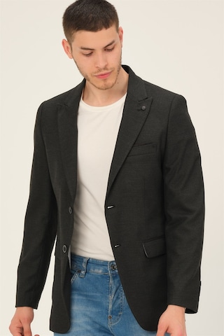 C9058 DEWBERRY ERKEK CEKET-DESENLİ SİYAH Siyah