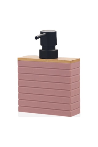 The Mia Stripe Sıvı Sabunluk Pembe