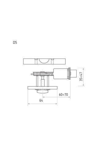 Nora-m Gömme Kilit D5 - Mat Nikel 159020706 Zirveli