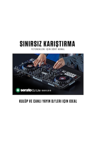 Numark Ns4fx - 4 Kanallı Dj Kontrolörü