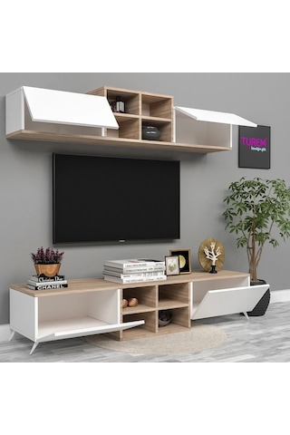 Nesrin Tv Ünitesi Mdf Siyah