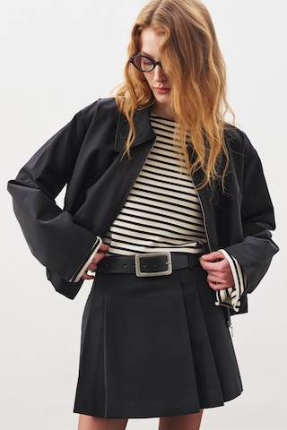 Maksi Tokalı Kemer Siyah Siyah