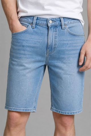 Defacto Regular Fıt Jean Bermuda Şort G8666ax26smnm39 Mavi-nm39
