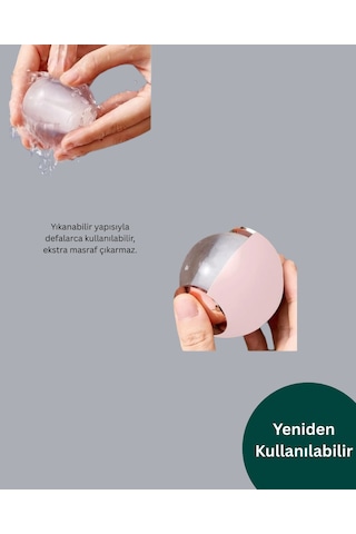 Kompakt Ve Taşınabilir Tüy Temizleme Topu Su İle Kolay Temizlik