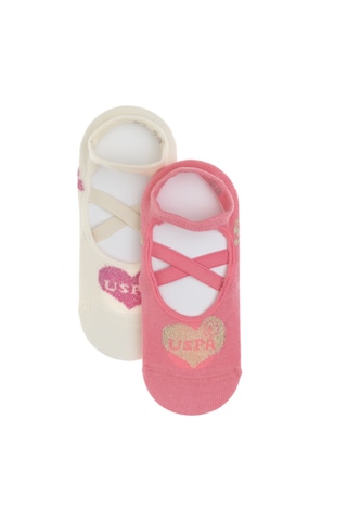 U.s. Polo Assn. Kız Çocuk Pembe Çorap 50311331-vr041 Pembe