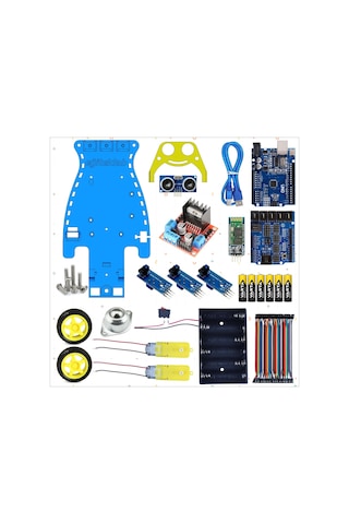 Mesleki Lisesi Robotik Kodlama Dersi Arduino Uygulama Eğitim Seti + Araç Kiti
