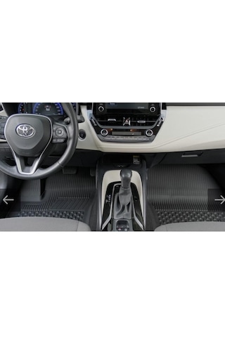 Toyota Corolla 2019- Uyumlu 4.5d Sahler Oto Paspas