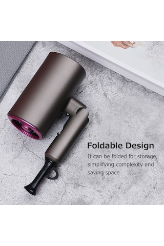 Saç Kurutma Makinesi Profesyonel Katlanır Taşınabilir Ev 1800w Yüksek Güçlü Saç