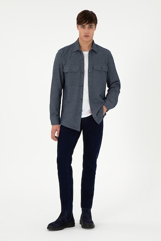 U.s. Polo Assn. Erkek Lacivert Gömlek Örme 50299645-vr033 Lacivert