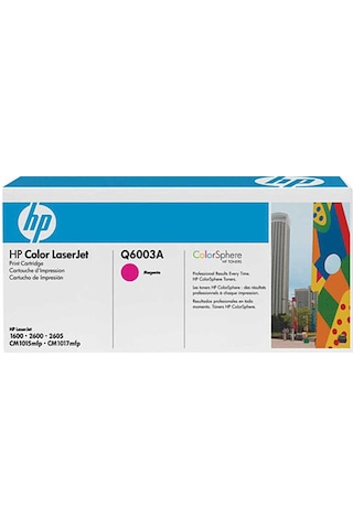 Hp 124a-q6003a Kırmızı Toner- Mavi Kutu