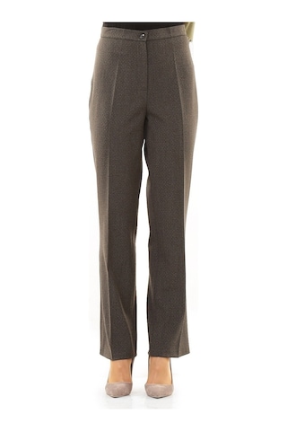 Soralline Kadın Büyük Beden Pantalon 1548 Kahverengi