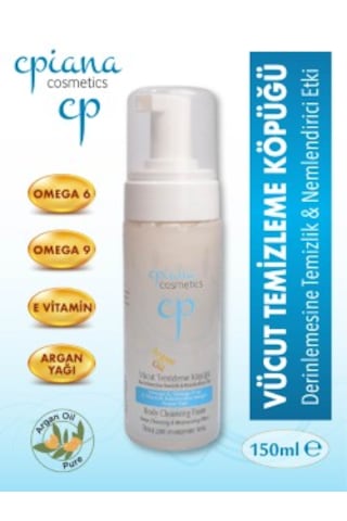 Vücüt Temizleme Köpüğü Argan Yağlı 150ml