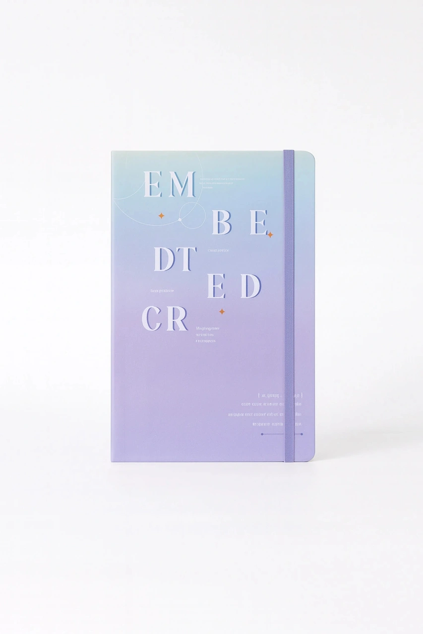 Ajanda Günlük Çizgili Not Defteri Notebook Embedtedcr Mor