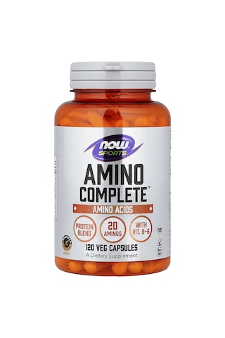 Now Foods Sports Amino Complete Glutamine & Arginine & Ornithine 120 Veg Caps Aromasız