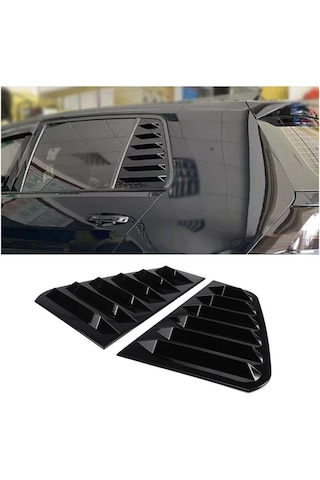 Golf 7 Piano Black Kelebek Cam Kaplama 2014 2019 Uyumlu