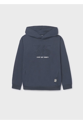 Mayoral Erkek Çocuk Kapüşonlu Sweatshirt 7401 Lacivert