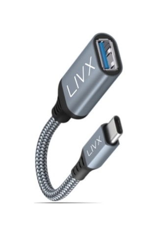 Livx USB 3.0 To Type-C Çevirici Dönüştürücü 60W 15 cm Kablolu OTG