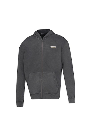 Hummel Yantar Fermuarlı Siyah Erkek Sweatshirt 922530-2001 Siyah