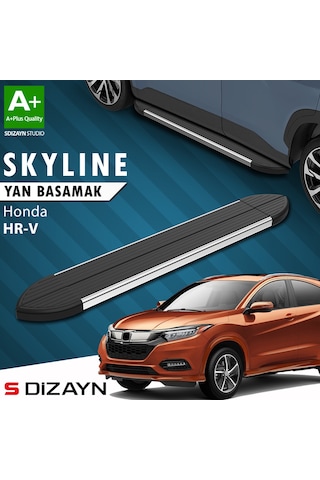 S-dizayn Honda Hr-v 2 Skyline Krom Yan Basamak 173 Cm 2015-2020 A+ Kalite