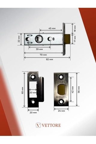 Vettore Kaporta İçi Kapı Kolu, Gömme Mandallı, Kelebek Menteşeli 235775743