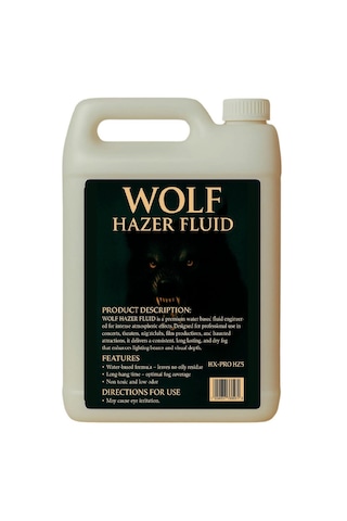 Wolf Hx-pro Hz5 Su Bazlı Profesyonel Hazer Sıvısı