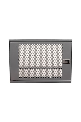 Alfafonet Wifi Box 280 Duvar Tipi Modem Ve Wifi Kutusu 280x120x280 Mm Antrasit Gri Perfore Metal Kapak Montajlı