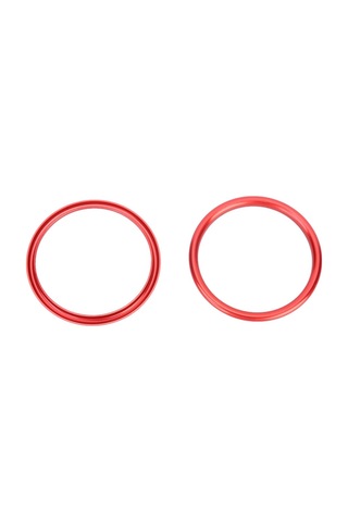 Reedark Audi A1 İç Mekan Klima Vant Dekorasyon Halka, Alüminyum Alyaş, 4 Adet,  Ebat, Korozyon Dirençli, Kolay Kurulum