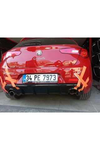 Alfa Romeo Giulietta Difüzör Çift Çıkış (Plastik)