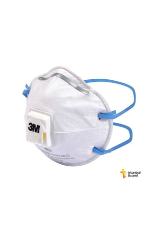3M 8822 Ventilli Toz Maskesi Ffp2 (10 Adet/Kutu)