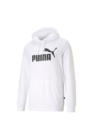 586688-02 Puma Ess Big Logo Hoodie Tr Erkek Sweat White Beyaz