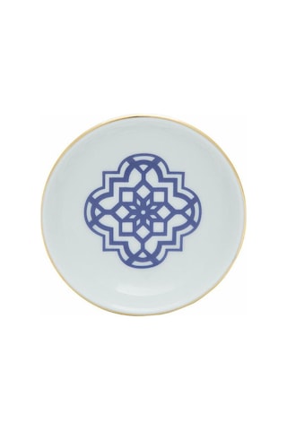 Porland Morocco Serisi 10cm Kase Desen7 Mor Beyaz