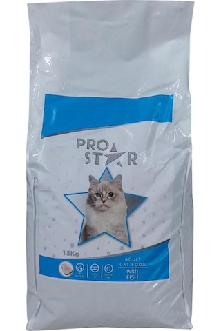 Pro Star Balıklı Yetişkin Kedi Maması 15 Kg