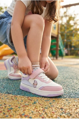 Fort Cool Starex Rahat Esnek Sneaker Kız Çocuk Spor Ayakkabı Pudra