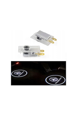 Autogp Mercedes W124 Kapı Altı Işık Lazer Led Logo Hoşgeldin Aydınlatması