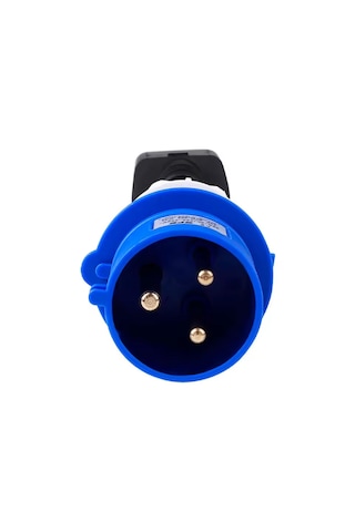 Tesla Mavi Adaptör 7.4 Kw 3/32 A Blue Adapter Mobil Connector Konnektör Uyumlu Aparat 7.4 kW