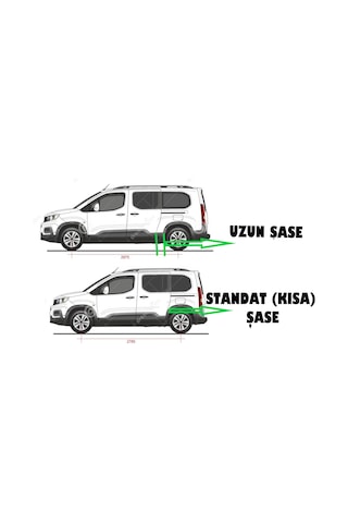 Fiat Doblo Uzun Şase Uyumlu 2023 2024 2025 2026 2027 Yan Basamak