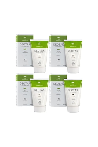 Deotak Krem Deodorant 35ml Plus Çay Ağaçı Yağı 4 Lü Set